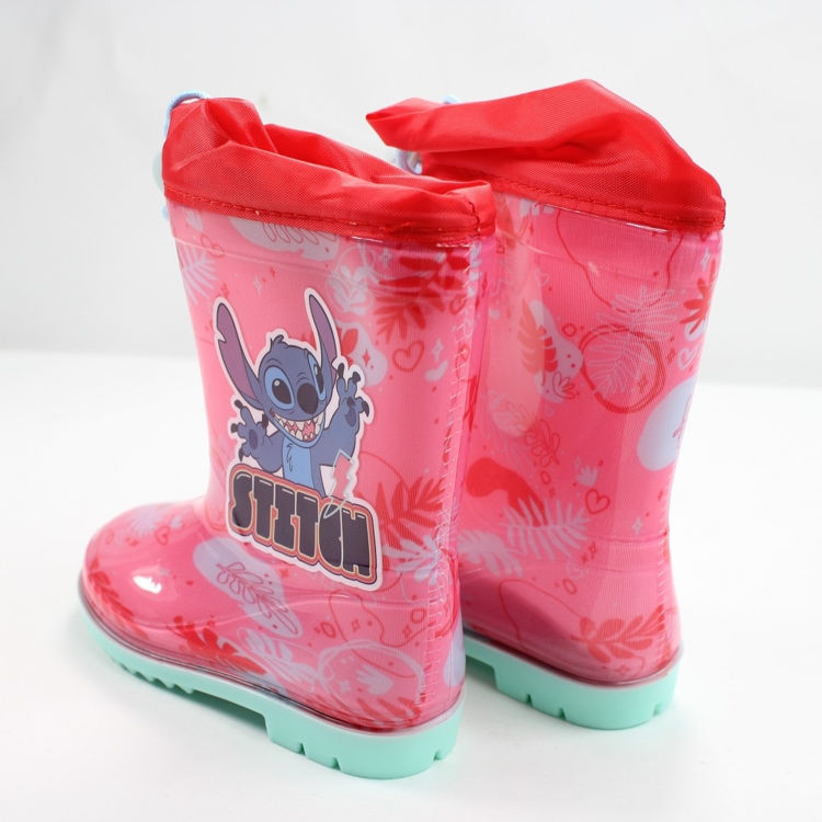Picture of WD14882- STITCH RAIN BOOTS /WELLIES (24-33)